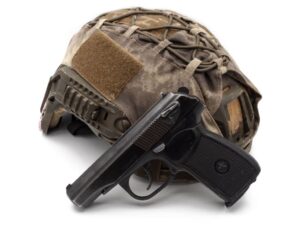 Military Helmet and Pistol Showcase - Texas Carry Class For Military Members - Online Carry Class - Military Concealed Carry